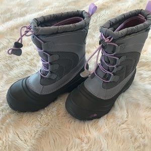 The North Face Girls Snow Boots Size 2